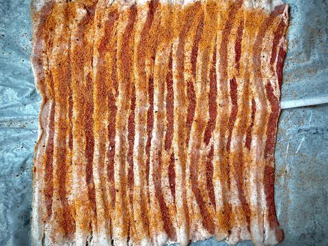rub sur bacon 