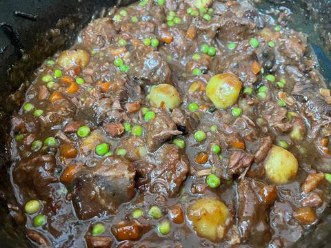 Cuisson irish stew 