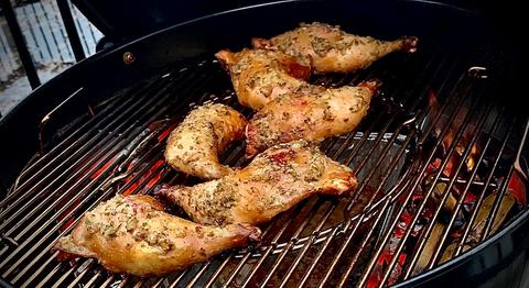 poulet boucané recette , poulet boucané au barbecue , poulet boucané au fumoir , poulet boucanné antillais 