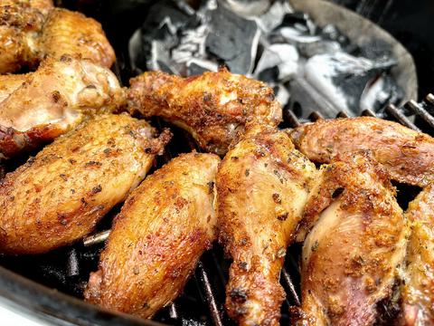 comment faire des ailes de poulet / chicken wings au barbecue 